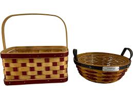 Sold at Auction: (2) Longaberger Baskets (2004-2006)