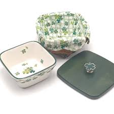 Longaberger 2006 St Patrick's Day Lucky Twist Basket Liner ...