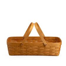 Thanksgiving Medium Gathering Basket with Protector - Warm Brown — Longaberger