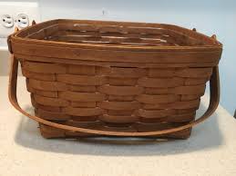 Longaberger 1989 Cake Basket with Free Used Protector | eBay