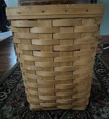 longaberger medium waste basket | eBay