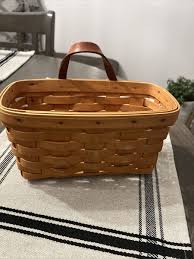 Longaberger 1997 wall hanging storage key basket 9 x 4.75 x ...