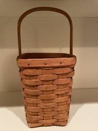 Longaberger Tall Basket, Signed, Stamped. | eBay