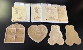 Vintage Pampered Chef Cookie Molds – Farm, Teddy Bear, Heart ...