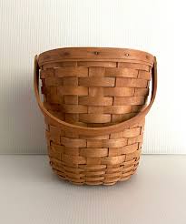 Tall Longaberger Basket With Handle - Etsy