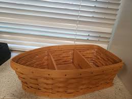 Longaberger 2002 Row Your Boat Basket - Protector - Wood ...