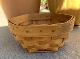 Longaberger 2001 Sage Booking Basket | eBay