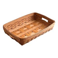 1992 Handcrafted Longaberger Maple Wood Serving Tray | Chairish