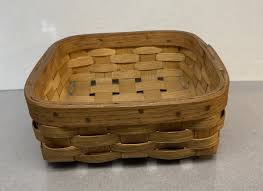 Vintage Small West Rindge NH Woven Basket | eBay UK