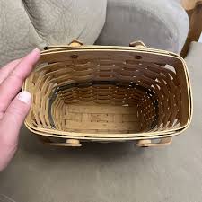longaberger collectors club membership basket 1996 10x9.5x5 ...