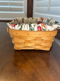 Longaberger Berry Basket Combo: Fruit Medley Liner ...