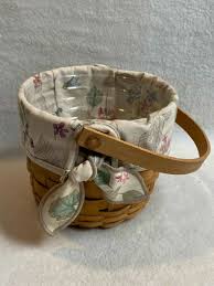 Longaberger (2004) Round Basket with Handle | eBay
