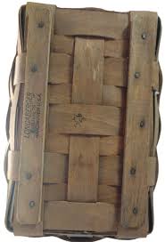 Longaberger Brown Vintage 1986 Handwoven Basket With Signature - Etsy Ireland