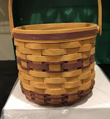 Longaberger Sweet Pea Basket W/Liner & Tag | eBay