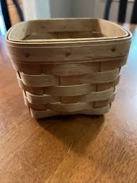 Longaberger Small Basket Hand Woven In U.S.A. Dresden Ohio ...