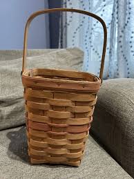 Longaberger Mothers Day Peg Basket Swing Handle Rare 1987 | eBay