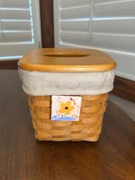 Longaberger Tissue Basket Lid - Etsy