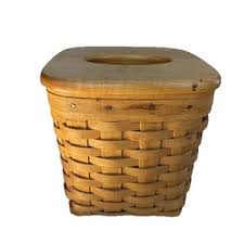 Tall Basket with Lid | eBay