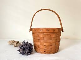 Vintage Longaberger Basket 1988: Signed Usa-made Gathering Basket - Etsy