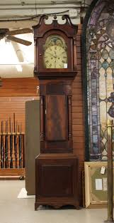 Lot - VICTORIAN MAHOGANY TALL CASE FLOOR CLOCK
