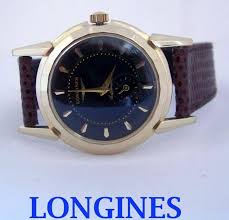 Solid 14k LONGINES Automatic Watch 2164-2 1960s Cal.19A ...