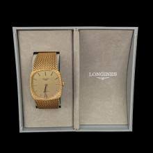 Sold at Auction: A Mens 18KG Longines Watch