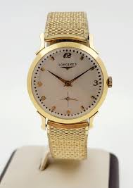 Vintage Longines Swiss Vintage 14k Solid Gold Thin Case ...