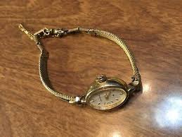 Hamilton 10k RGP Gold Ladies Watch Not Running | eBay