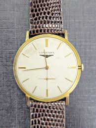 VINTAGE 14K YELLOW GOLD LONGINES WATCH!! WORKING CONDITION ...