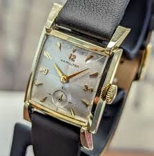 1955 HAMILTON Trent Watch 22 Jewels Cal. 770 U.S.A. Made 10K ...