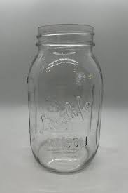 1970s Longlife Mason Jar: Quart, Embossed Vegetable Design - Etsy