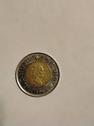 CANADA $2 COIN 1996 "TOONIE" UNCENTERED CORE ERROR | eBay