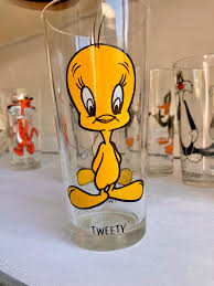 Vintage 1973 Looney Tunes Pepsi Glass - Collectible ...