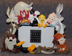 Vintage 1994 Warner Bros Looney Tunes 3D Resin Picture Frame ...