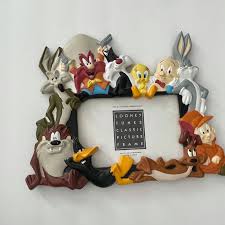 Warner Bros. | Other | Vintage 9s Looney Tunes Picture Frame ...