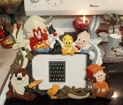 Vintage 1994 Looney Tunes 4x6 Photo Frame | Mercari