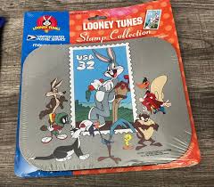 Vintage Looney Tunes Postage Stamps Collection Mousepad - Etsy