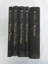 Lot of 5 F. SCOTT FITZGERALD Scribner's Uniform Book Club Edition Set | eBay