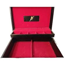 Mens Black Jewelry Box With Skull Sticker | eBay