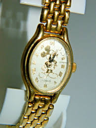 DISNEY MICKEY MOUSE LADIES WATCH METAL BAND PETITE FACE (BOX 140) | eBay