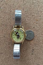Disney Lorus by Seiko Ladies Minnie Japan Qtz Watch Gold Plated Bezel S/s Back New Premium Batt Usa Flexband Good Cond Runs Well C/1980s - Etsy