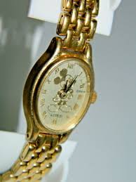 DISNEY MICKEY MOUSE LADIES WATCH METAL BAND PETITE FACE (BOX 140) | eBay