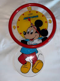 Mickey Mouse Disney Lorus Quartz Wall Clock - Etsy