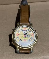 Vintage Mickey Mouse Lorus V422 Musical Watch | eBay
