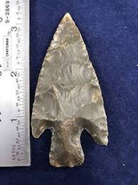 Buck Creek Indian Artifact Arrowhead With Coa