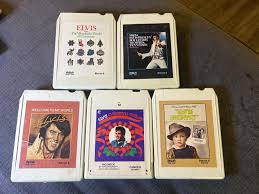 5 Elvis Presley 8 Track Tapes (tested) - Etsy