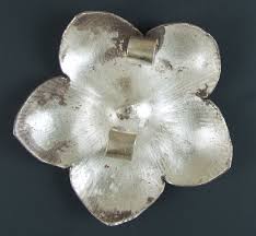 HAND MADE HILL TRIBE SILVER PENDANT - LARGE FLOWER | eBay