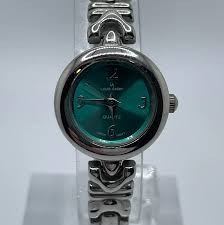 Louis Arden Watch Womens 20mm Case Green Dial Quartz Three ...