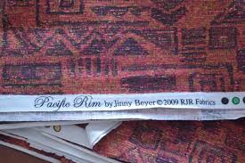 By 1/2 Yd, Black Hieroglyphics on Rust Quilt Fabric, RJR/Beyer/Pacific Rim,M9014 | eBay