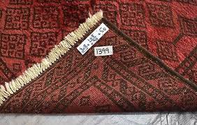 Red Antique Afghan Baluchi Oriental Area Rug 3x4 Hand Knotted Wool Nomad Carpet | eBay
